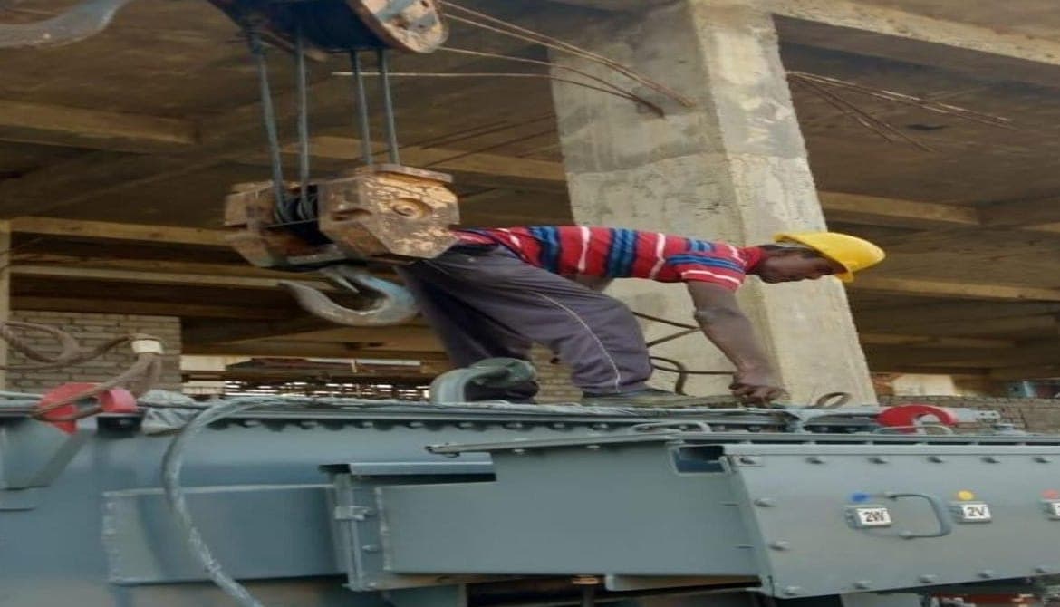 Transformer erection